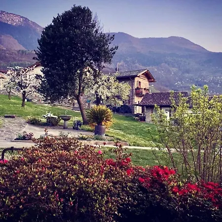 Ferienhaus Il Fienile - Molino Maufet Mühle - View Terrace Colico